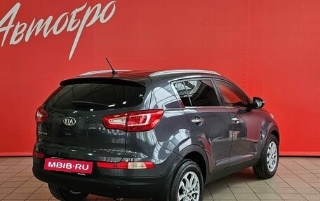 KIA Sportage III, 2013 год, 1 375 000 рублей, 5 фотография