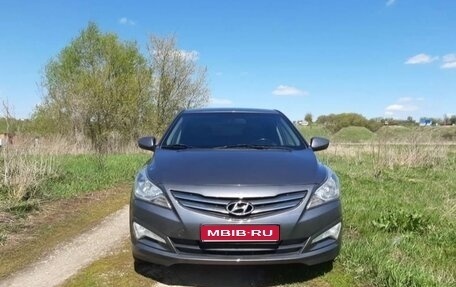 Hyundai Solaris II рестайлинг, 2014 год, 1 100 000 рублей, 1 фотография