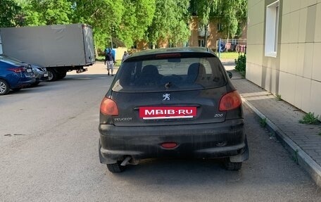 Peugeot 206, 2004 год, 100 000 рублей, 4 фотография