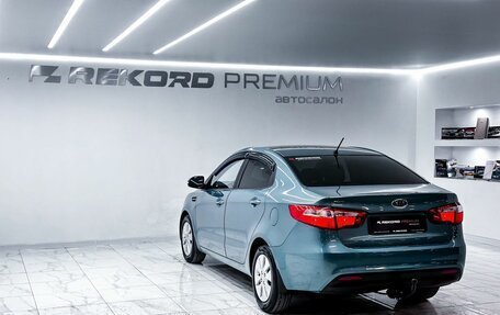 KIA Rio III рестайлинг, 2011 год, 939 000 рублей, 20 фотография