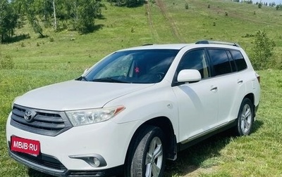 Toyota Highlander III, 2013 год, 1 фотография