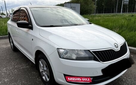 Skoda Rapid I, 2017 год, 1 285 000 рублей, 10 фотография