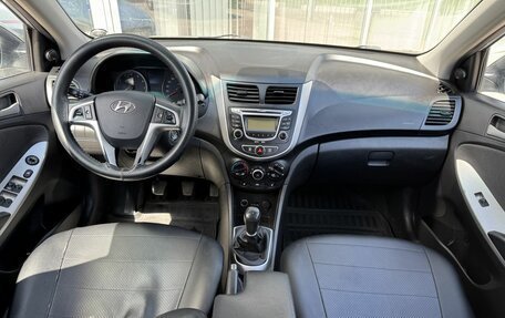 Hyundai Solaris II рестайлинг, 2011 год, 650 000 рублей, 9 фотография