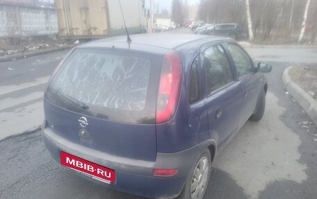 Opel Corsa C рестайлинг, 2002 год, 160 000 рублей, 7 фотография