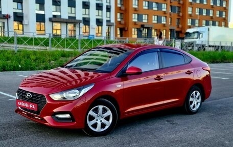 Hyundai Solaris II рестайлинг, 2017 год, 1 245 000 рублей, 1 фотография