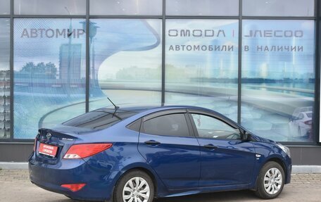 Hyundai Solaris II рестайлинг, 2015 год, 870 000 рублей, 5 фотография
