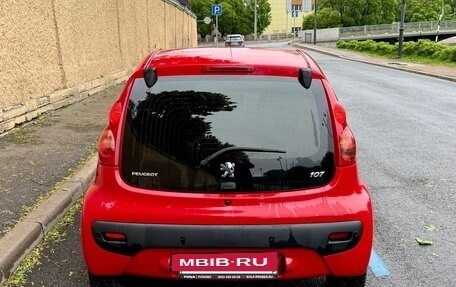 Peugeot 107 I рестайлинг, 2011 год, 500 000 рублей, 5 фотография