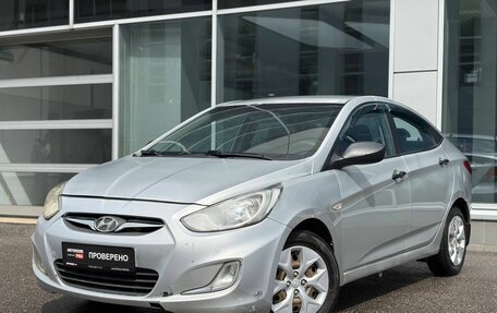 Hyundai Solaris II рестайлинг, 2013 год, 535 000 рублей, 1 фотография