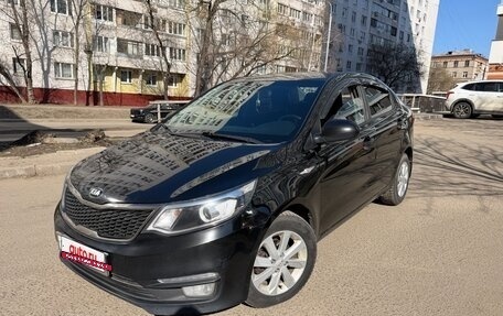 KIA Rio III рестайлинг, 2017 год, 1 000 000 рублей, 26 фотография