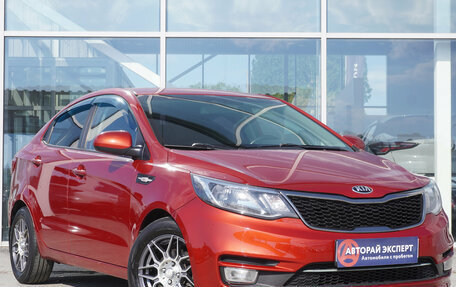 KIA Rio III рестайлинг, 2016 год, 917 000 рублей, 3 фотография