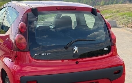 Peugeot 107 I рестайлинг, 2013 год, 560 000 рублей, 5 фотография