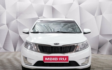 KIA Rio III рестайлинг, 2012 год, 842 000 рублей, 8 фотография