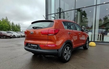 KIA Sportage III, 2014 год, 1 352 000 рублей, 6 фотография