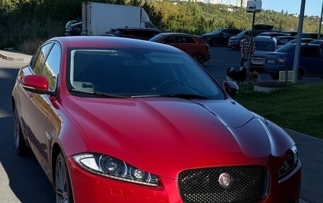 Jaguar XF I рестайлинг, 2013 год, 2 300 000 рублей, 13 фотография
