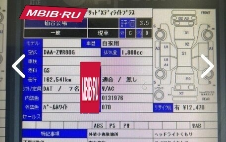 Toyota Noah III, 2015 год, 1 345 000 рублей, 10 фотография