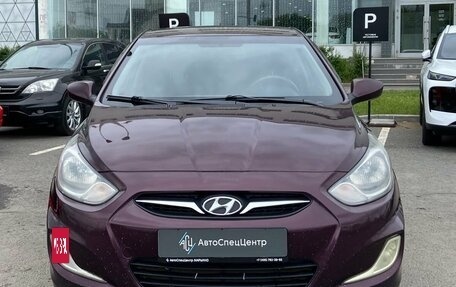 Hyundai Solaris II рестайлинг, 2011 год, 588 000 рублей, 3 фотография
