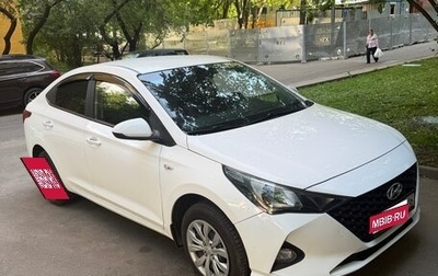 Hyundai Solaris II рестайлинг, 2021 год, 1 450 000 рублей, 1 фотография