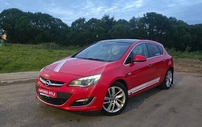 Opel Astra J, 2013 год, 950 000 рублей, 1 фотография