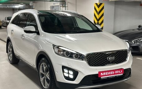 KIA Sorento III Prime рестайлинг, 2017 год, 3 900 000 рублей, 2 фотография