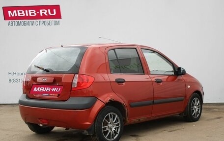 Hyundai Getz I рестайлинг, 2008 год, 299 000 рублей, 5 фотография