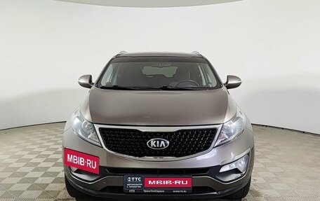 KIA Sportage III, 2015 год, 1 610 000 рублей, 2 фотография