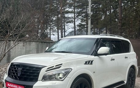 Infiniti QX80 I рестайлинг, 2014 год, 3 700 000 рублей, 33 фотография