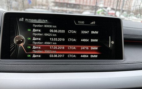 BMW X6, 2015 год, 2 700 000 рублей, 26 фотография