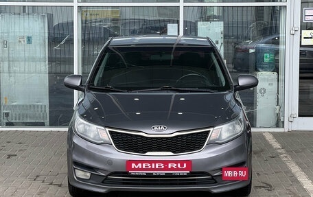 KIA Rio III рестайлинг, 2015 год, 989 000 рублей, 3 фотография