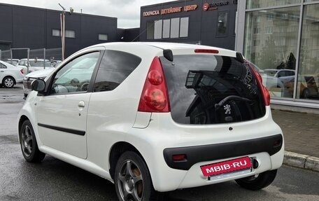 Peugeot 107 I рестайлинг, 2011 год, 489 000 рублей, 7 фотография