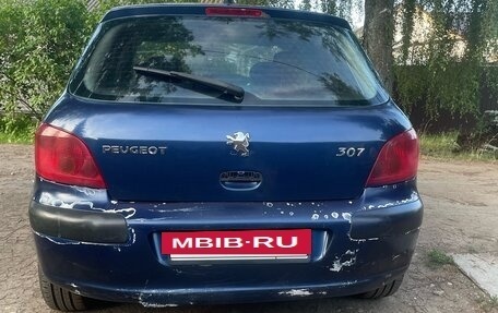 Peugeot 307 I, 2003 год, 160 000 рублей, 4 фотография