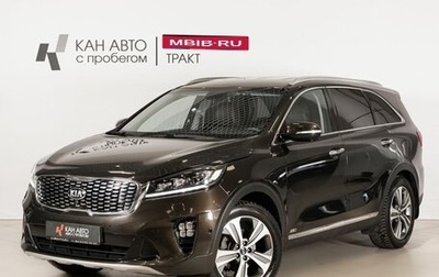 KIA Sorento III Prime рестайлинг, 2019 год, 3 107 900 рублей, 1 фотография