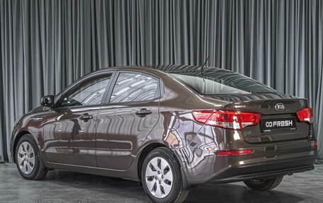 KIA Rio III рестайлинг, 2015 год, 1 099 000 рублей, 2 фотография
