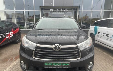 Toyota Highlander III, 2014 год, 2 983 000 рублей, 2 фотография