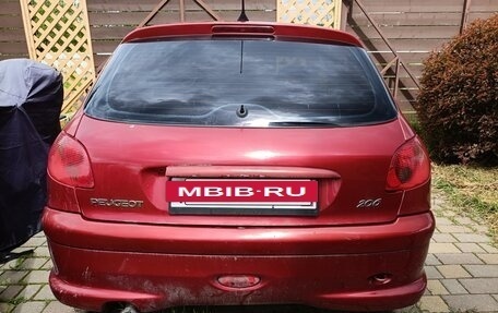 Peugeot 206, 2005 год, 100 000 рублей, 3 фотография