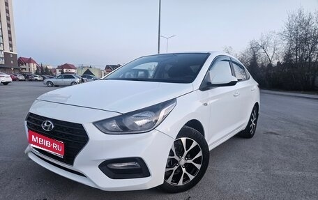 Hyundai Solaris II рестайлинг, 2019 год, 1 100 000 рублей, 1 фотография