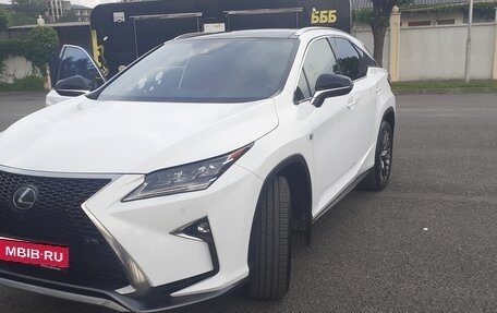 Lexus RX IV рестайлинг, 2016 год, 4 600 000 рублей, 1 фотография