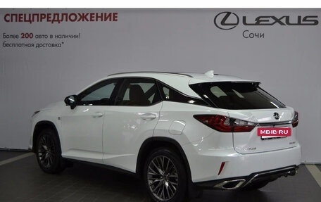 Lexus RX IV рестайлинг, 2016 год, 4 600 000 рублей, 4 фотография