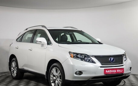 Lexus RX III, 2011 год, 1 799 000 рублей, 3 фотография