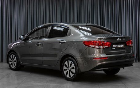 KIA Rio III рестайлинг, 2015 год, 929 000 рублей, 2 фотография