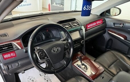 Toyota Camry, 2013 год, 1 749 000 рублей, 11 фотография