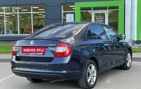 Skoda Rapid I, 2015 год, 970 000 рублей, 5 фотография