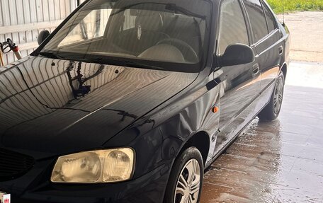 Hyundai Accent III, 2007 год, 380 000 рублей, 1 фотография