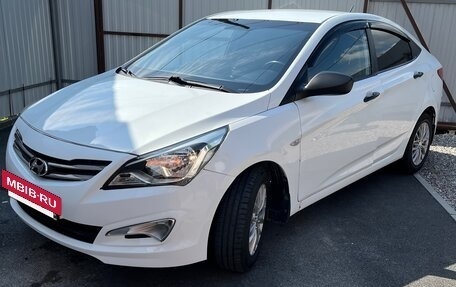 Hyundai Solaris II рестайлинг, 2014 год, 1 150 000 рублей, 2 фотография