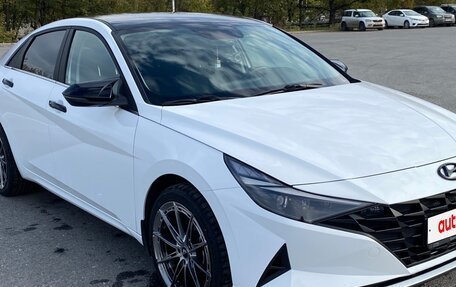 Hyundai Elantra, 2021 год, 2 650 000 рублей, 10 фотография