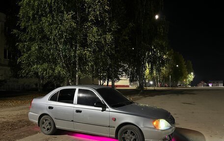 Hyundai Accent II, 2004 год, 350 000 рублей, 13 фотография