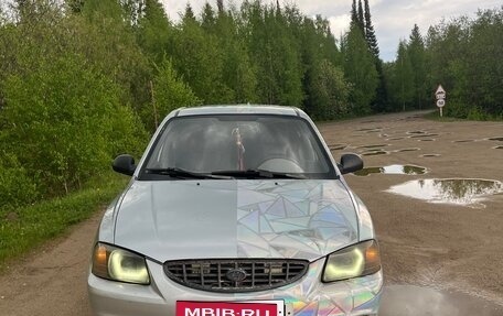 Hyundai Accent II, 2004 год, 350 000 рублей, 9 фотография