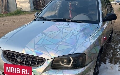 Hyundai Accent II, 2004 год, 350 000 рублей, 16 фотография