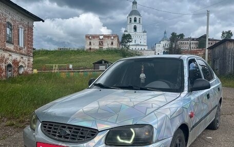Hyundai Accent II, 2004 год, 350 000 рублей, 7 фотография