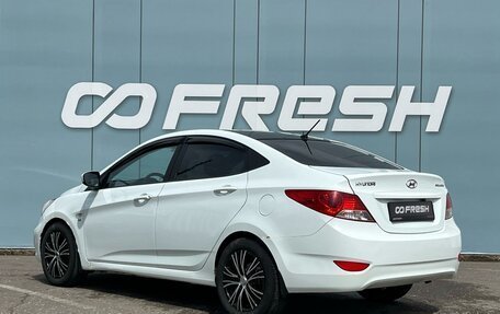Hyundai Solaris II рестайлинг, 2012 год, 748 000 рублей, 2 фотография