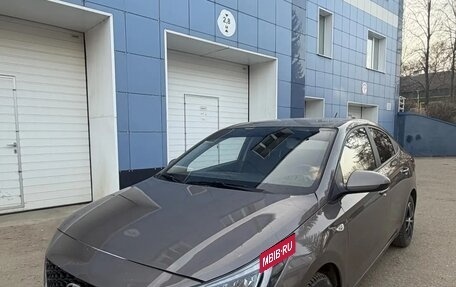 Hyundai Solaris II рестайлинг, 2021 год, 1 650 000 рублей, 3 фотография